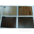 Wood Grain Melamine Paper UV Board for furniture decorative